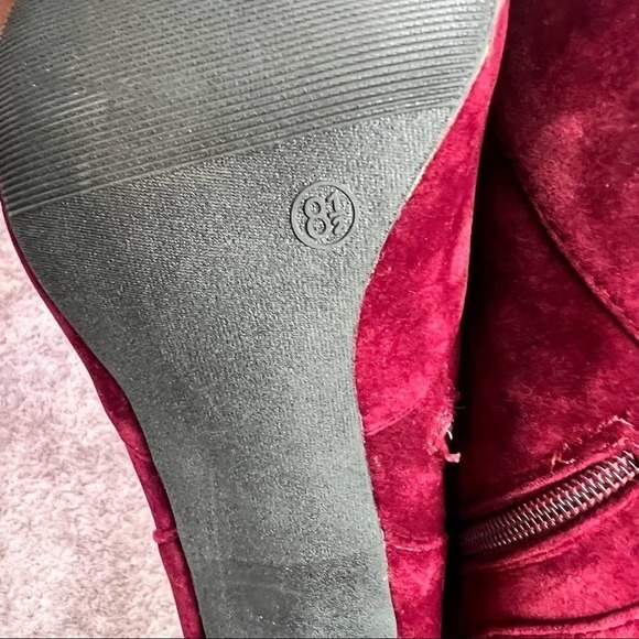 Wild Diva Wine Over the knee boots 8.5     #32 - Picture 12 of 13